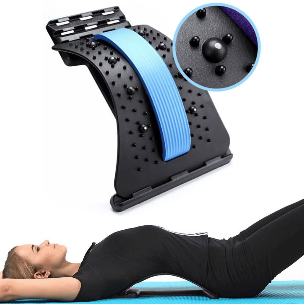 Spinal 3 Level Back Support Pain Relief Lower Back Pain Relief Products  Curve Back Stretcher