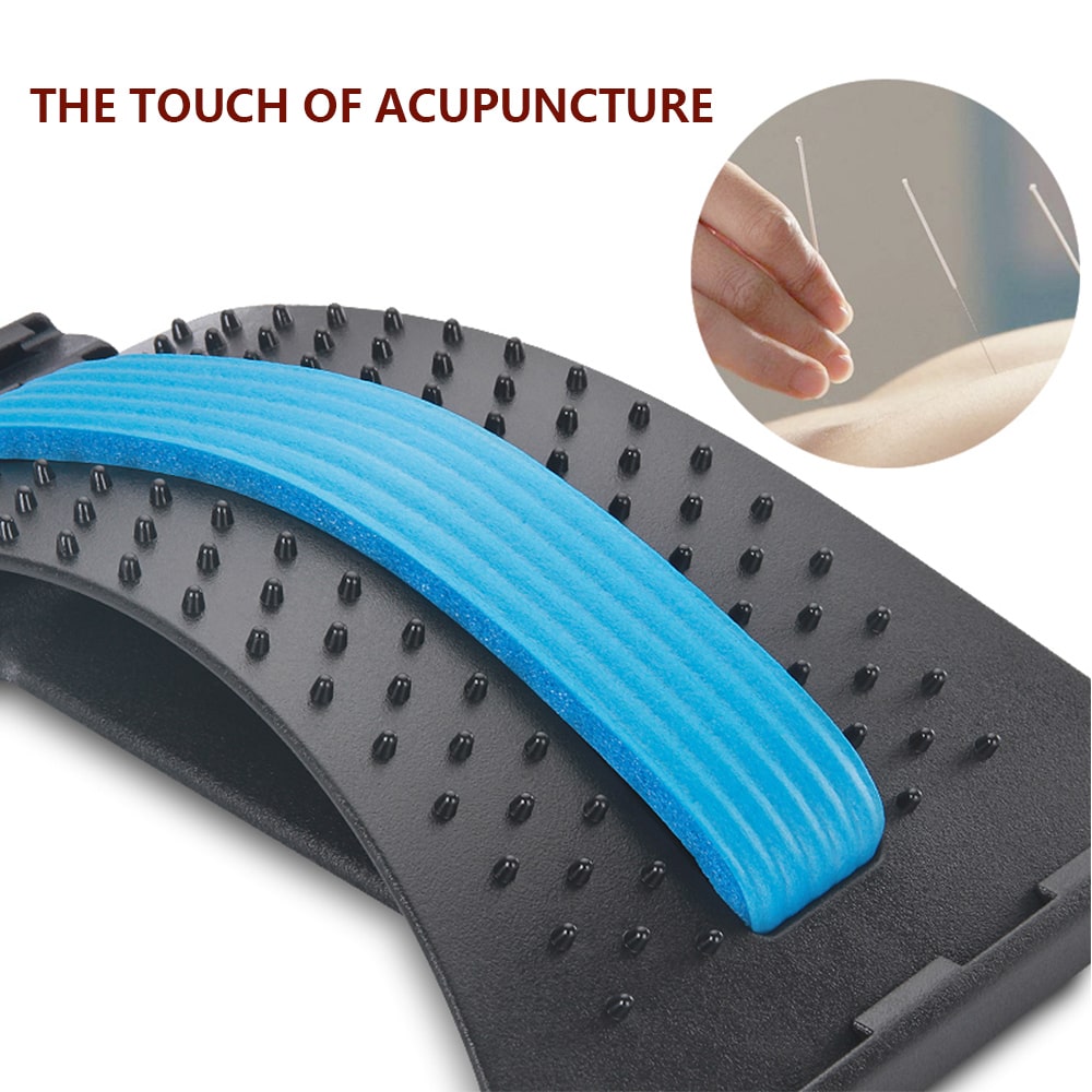 Back Stretcher for Pain Relief,Magnetic Therapy Spinal Trainer,Backright  Lumbar,Back Arch Stretcher,Multi-Level Stretching Device,Spine Deck  Stretching Treatment,Herniated Disc,Spine Deck(Blue) : : Health,  Household and Personal Care